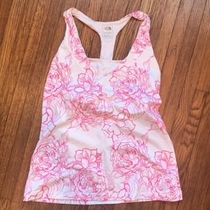 North Face athletic top